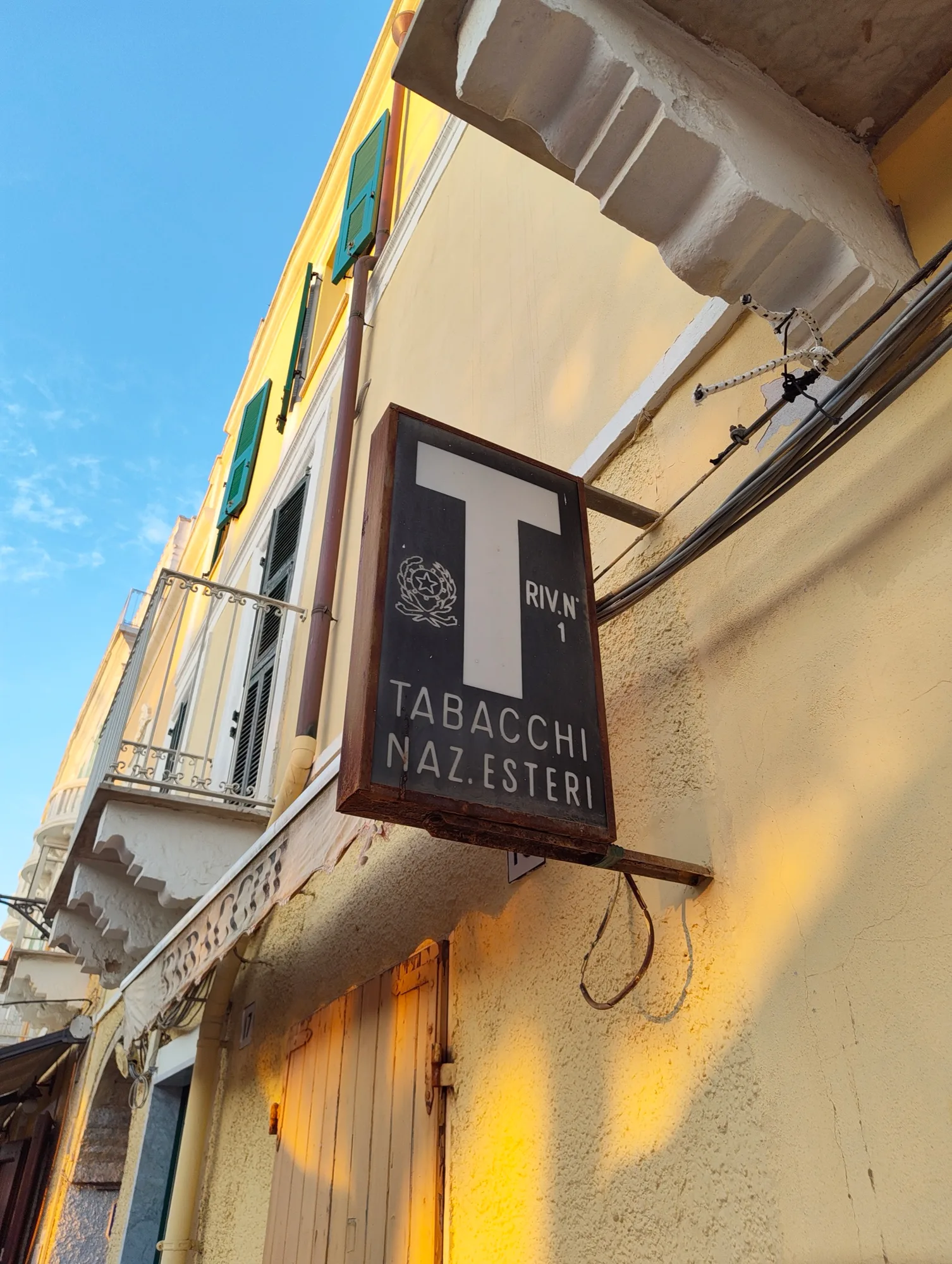 Tabacchi lightbox sign